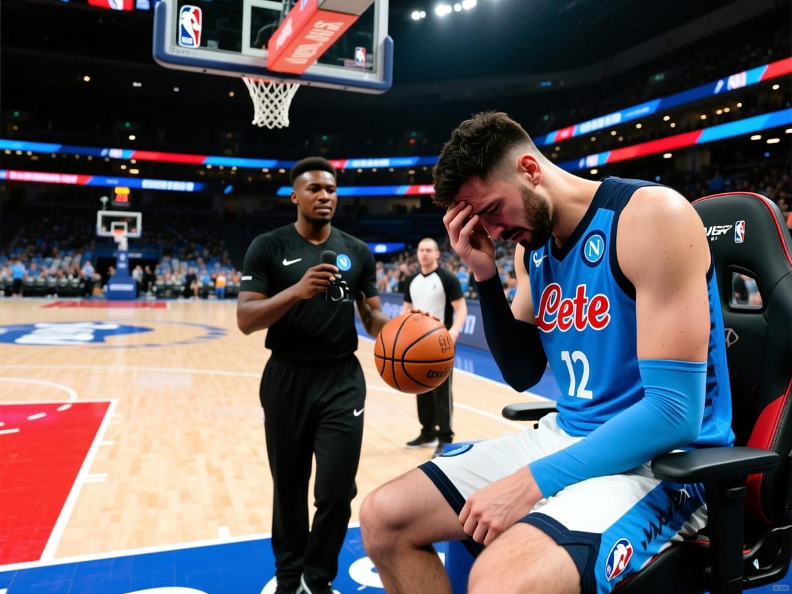 拿不下比赛,那不勒斯球员心情沮丧 第3张